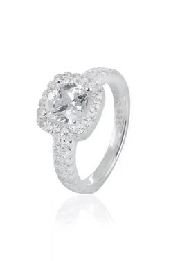 Carolina Gynning Jewelry - Glamorous Ring Silver Clear
