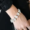 Caroline Svedbom - Bianca Bracelet - Rhodium Crystal