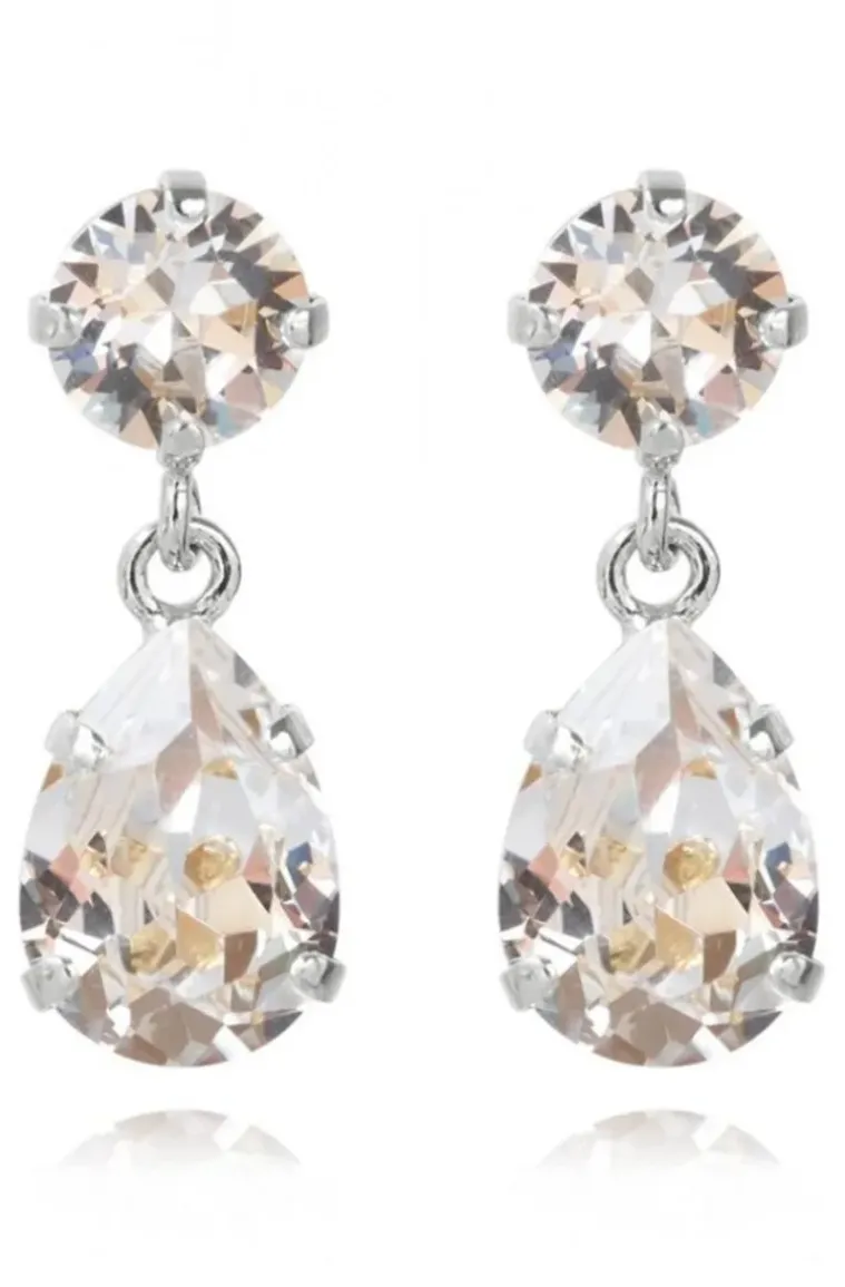 CAROLINE SVEDBOM - Classic Drop Earring Rh/crystal
