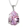 CAROLINE SVEDBOM - MINI DROP NECKLACE RHODIUM VIOLET