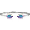 CAROLINE SVEDBOM - MINI DROP BRACELET RHODIUM AURORA