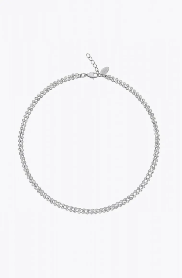 Caroline Svedbom - Miro Necklace - Rhodium Crystal