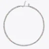 Caroline Svedbom - Miro Necklace Rainbow Combo Rhodium