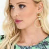 Caroline Svedbom Bridal - Forever Love Earrings - Rhodium Crystal