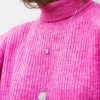 Caroline Svedbom- Petite Drop Nacklace Rhodium Crystal
