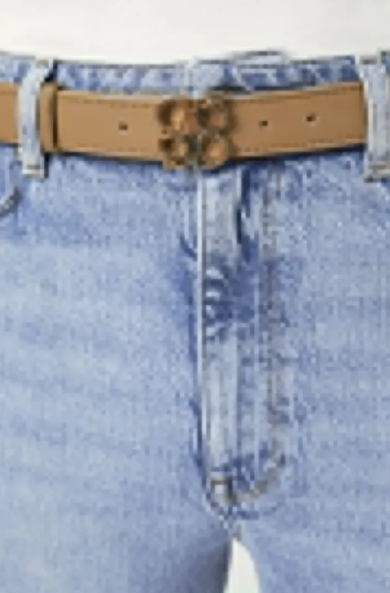 Dante6 - Motif Belt Camel Gold