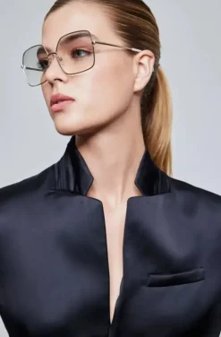 Glas - Billie Silver Tinted Readers