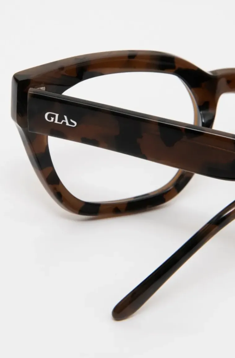 GLAS - Kiara Läsglasögon Brown Blue Light