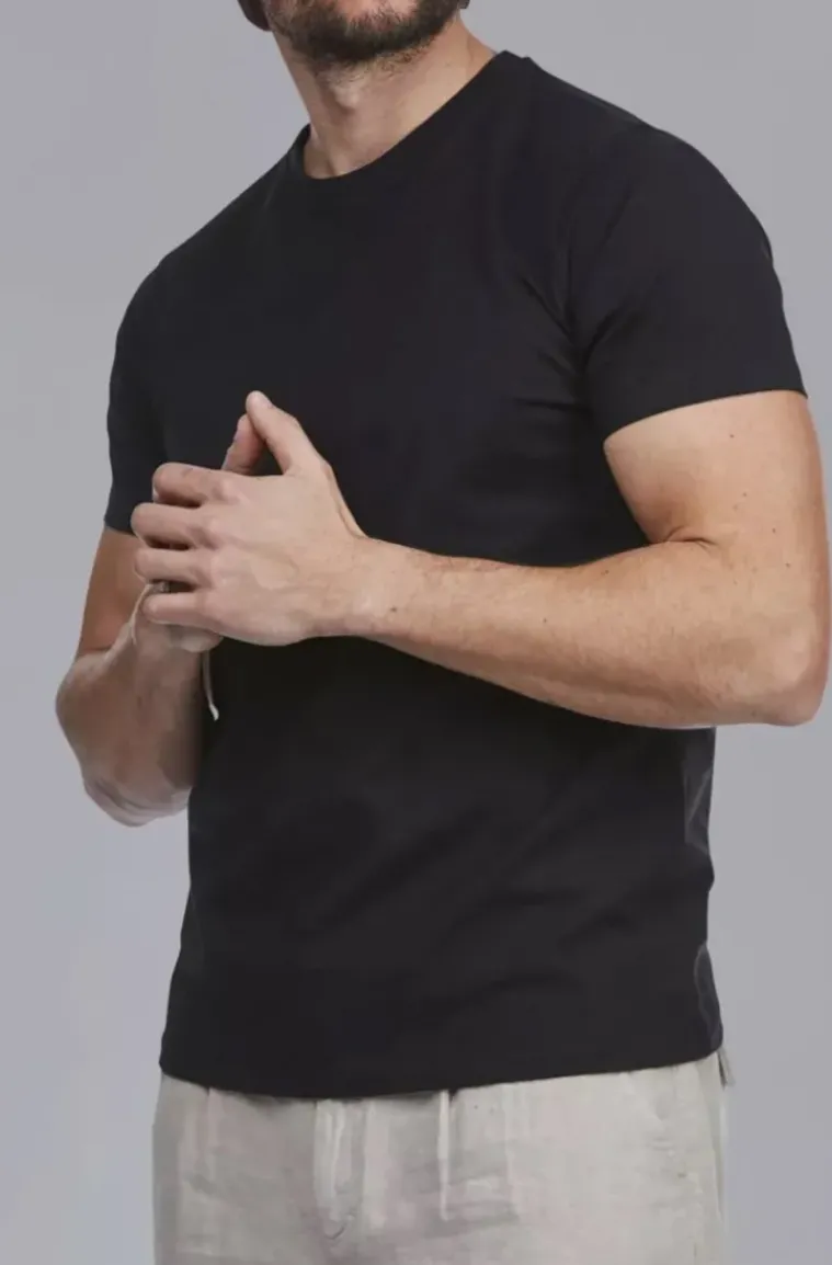 Hansen & Jacob - Classic Tee Black