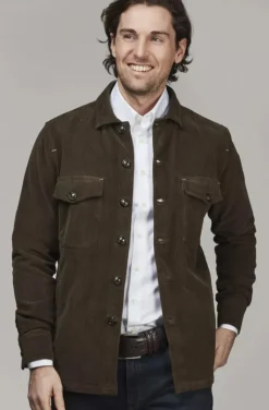 Hansen & Jacob - Corduroy Noxus Overshirt 66 Brown