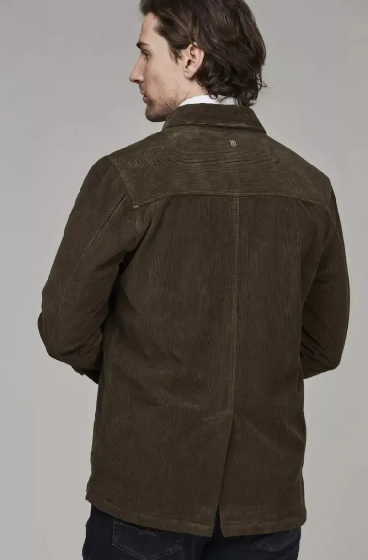 Hansen & Jacob - Corduroy Noxus Overshirt 66 Brown