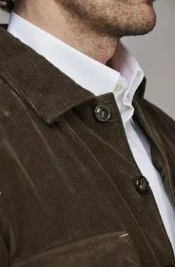 Hansen & Jacob - Corduroy Noxus Overshirt 66 Brown