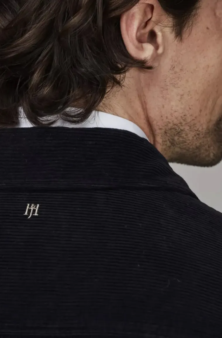 Hansen & Jacob - Corduroy Noxus Overshirt 48 Navy