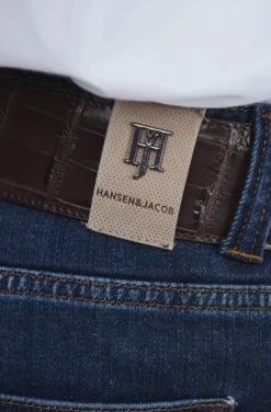 Hansen & Jacob - 5-PKT Cape Town Silk Touch Denim Blue 45
