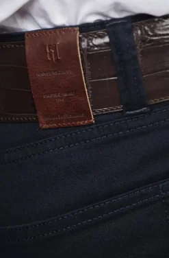Hansen & Jacob - 5-PKT Silk Touch Okado 49 Navy