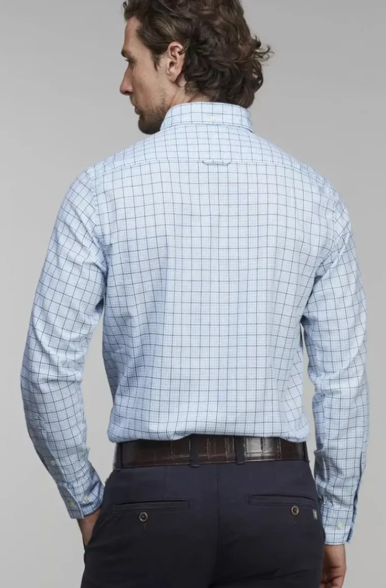 Hansen & Jacob - Positano Button Down Shirt Blue 44