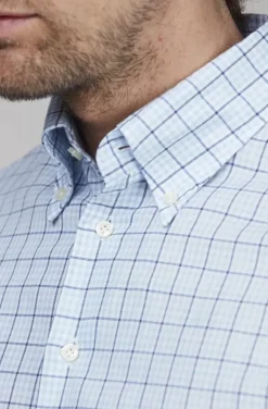 Hansen & Jacob - Positano Button Down Shirt Blue 44