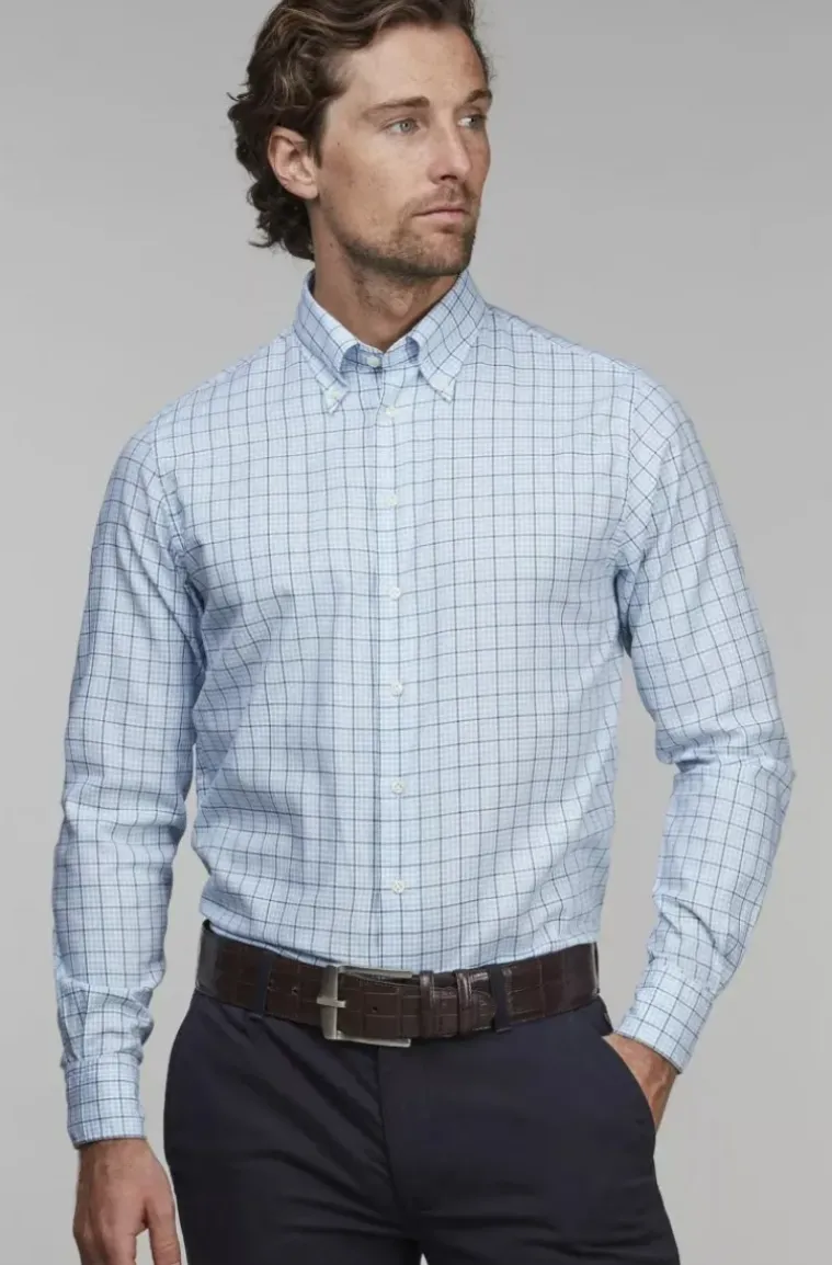 Hansen & Jacob - Positano Button Down Shirt Khaki Green 54