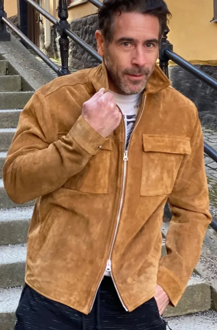 Human Scales - Rick Suede Jacket Copper