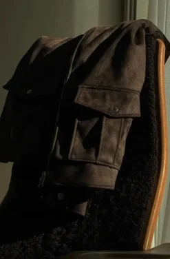 Human Scales - Seth Vegan Suede Dark Brown