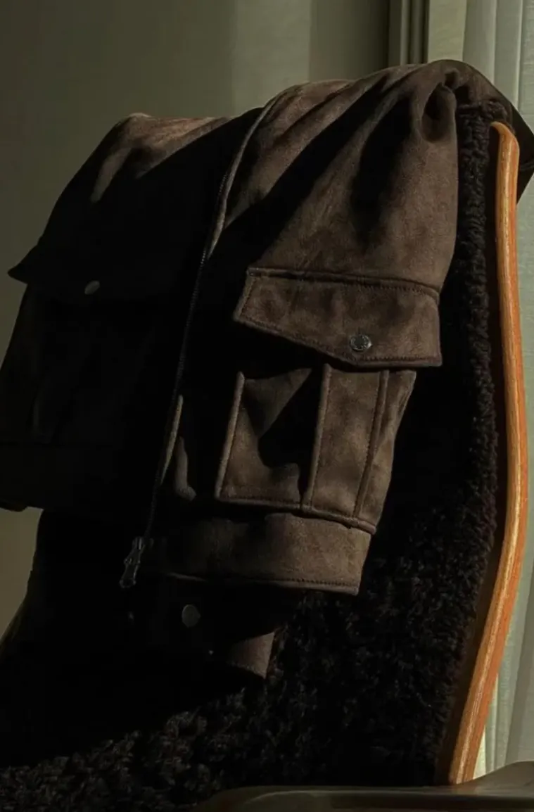 Human Scales - Seth Vegan Suede Dark Brown