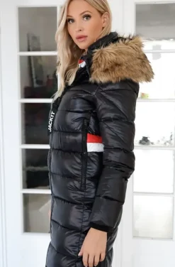 JACK1T - Neopium Ultra Long Coat - Black