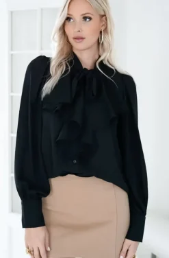 MeiMeiJ - Skirt with mesh MA32SK - tan