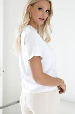 Milk Atelier - Bardot Cropped - Ecru
