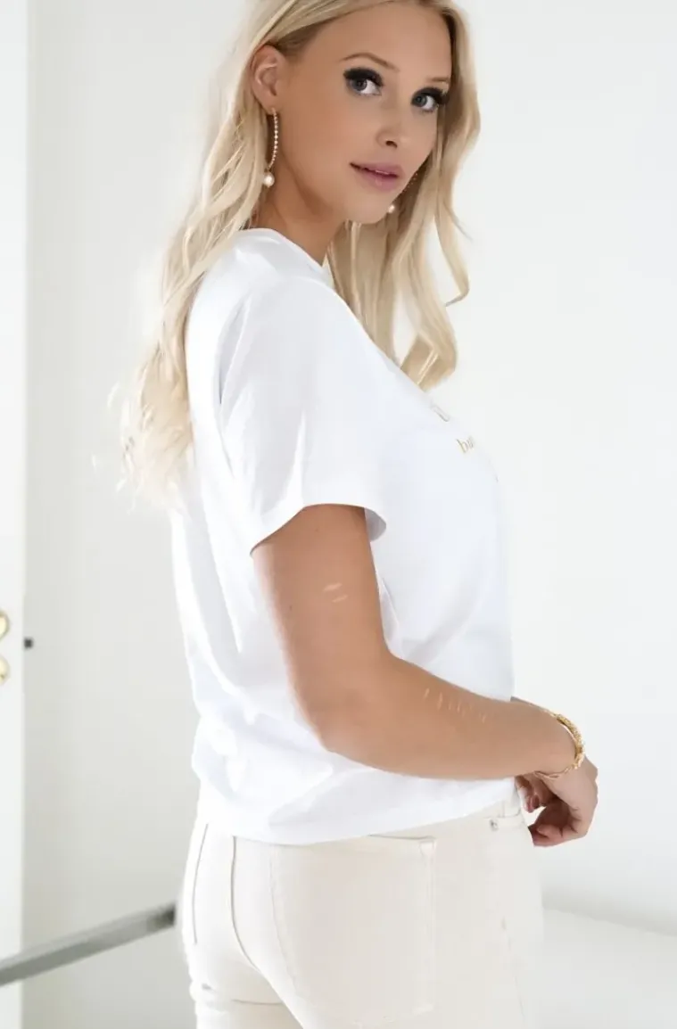 Milk Atelier - Bardot Cropped - Ecru