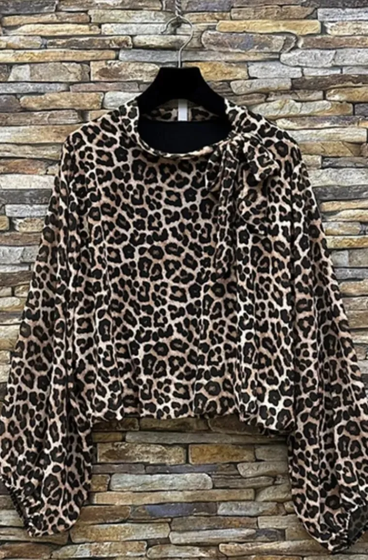 Mixed Brands - Aniella Blouse 8806 - Leopard