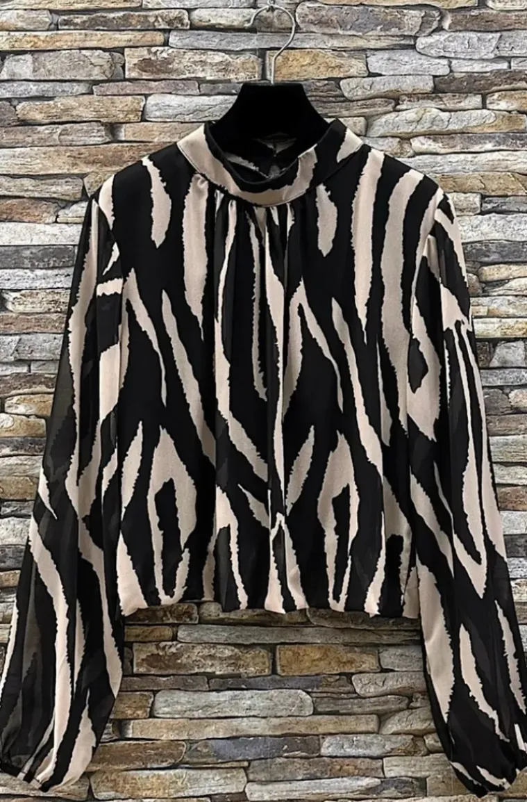 Mixed Brands - Anielly Blouse 0219 - Zebra
