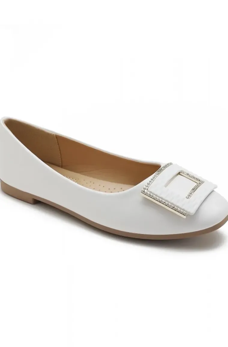 Mixed Brands - Ballerina 5121 - White