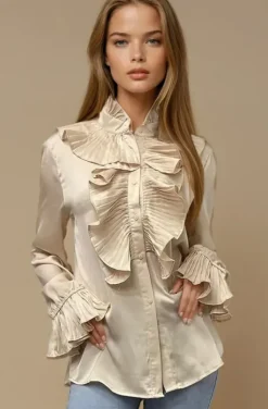 Mixed Brands - Blouse 9603 - Champagne