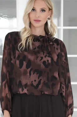 Mixed Brands - Blouse Aniella 8806 - Brown