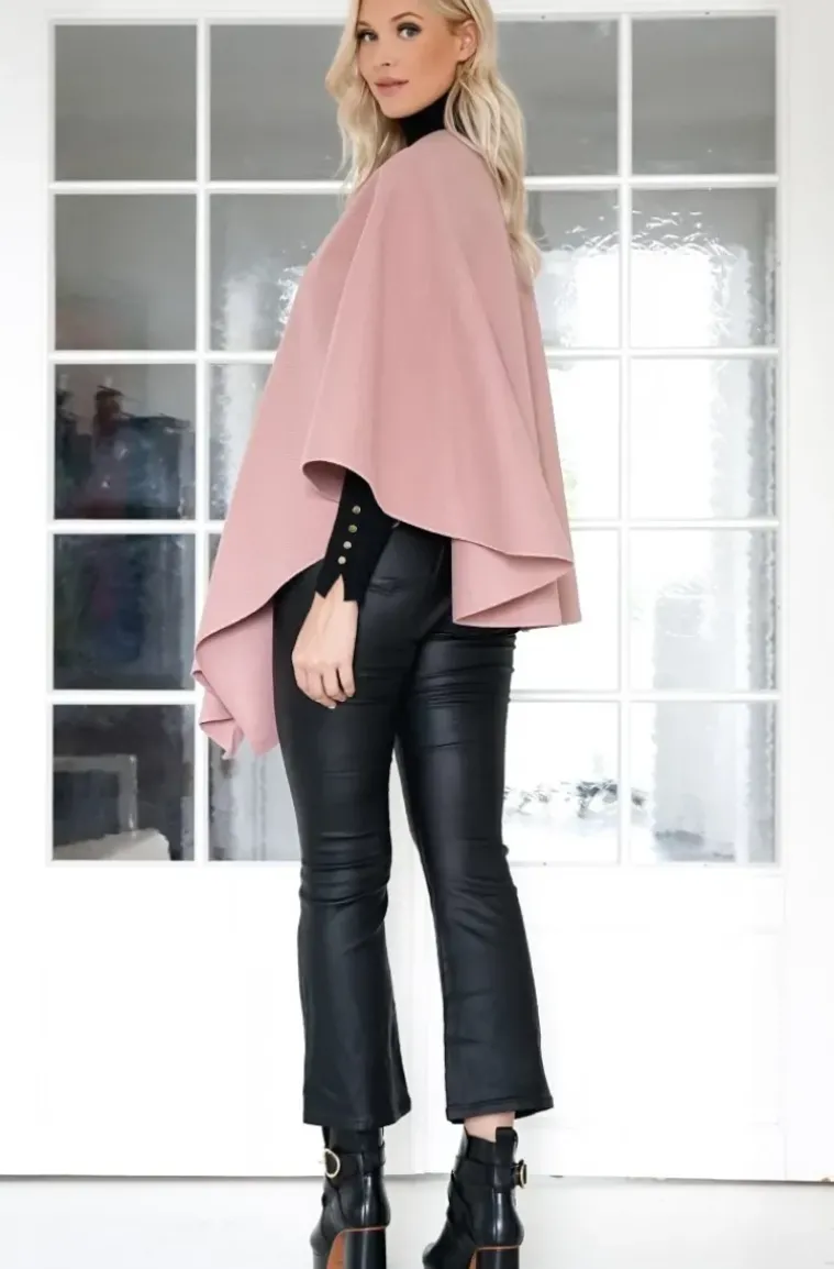 Mixed Brands - Cape with knot - Pastel Pink