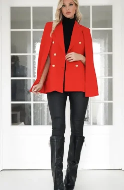 Mixed Brands - Cape/Blazer 1828 - Red
