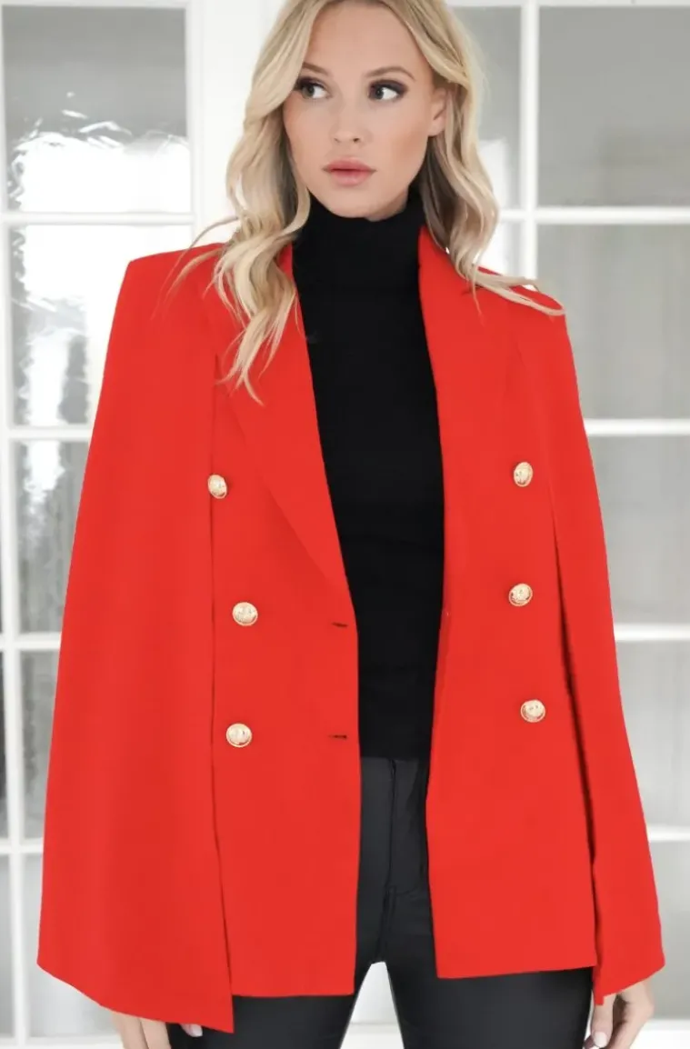Mixed Brands - Cape/Blazer 1828 - Red