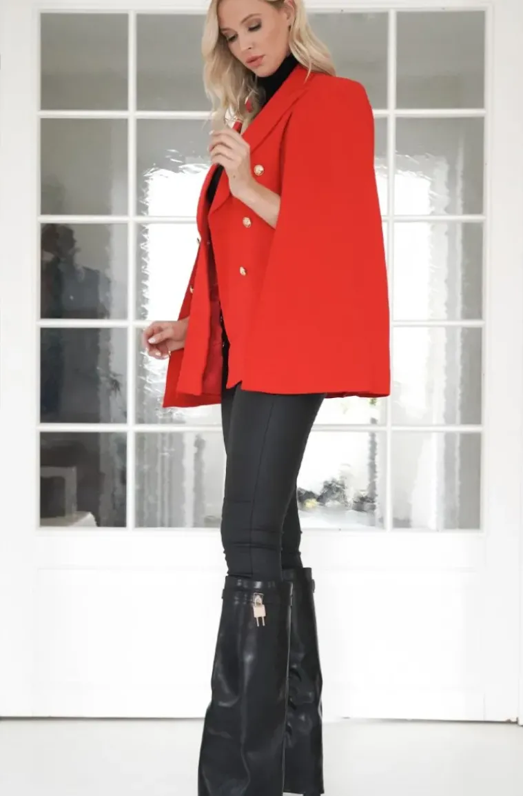 Mixed Brands - Cape/Blazer 1828 - Red