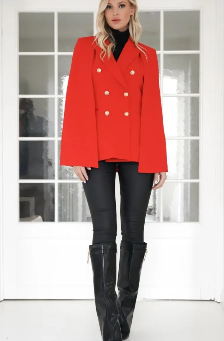 Mixed Brands - Cape/Blazer 1828 - Red