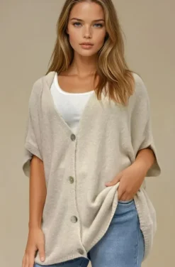 Mixed Brands - Cardigan 21177 - Beige