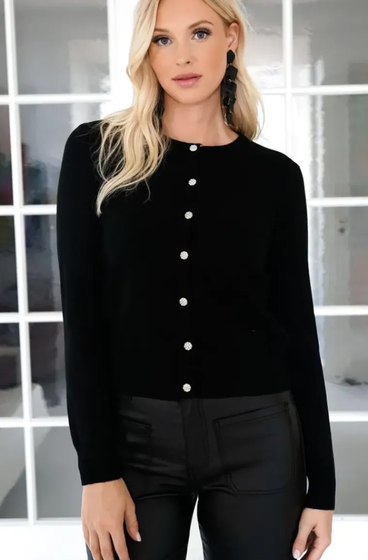 Mixed Brands - Cardigan 8077 - Black