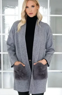 Mixed Brands - Cardigan S7018 Grey