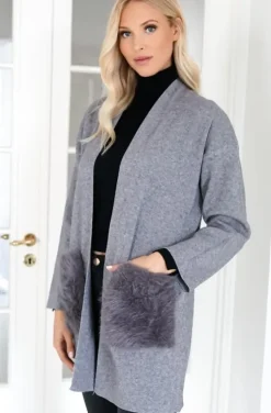 Mixed Brands - Cardigan S7018 Grey