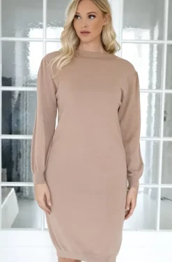Mixed Brands - Casual Dress 3180 - Camel