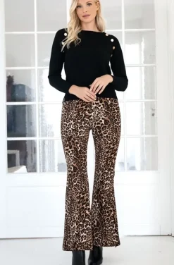 Mixed Brands - Casual Leo pants - Brown