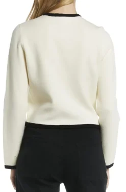 Mixed Brands - Chanel Style Cardigan - 6186 - Panna