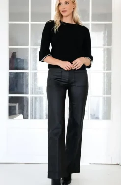 Mixed Brands - Coated pant Long 9249 - Black