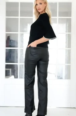 Mixed Brands - Coated pant Long 9249 - Black