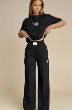 Mixed Brands - Do not Overthink Palazzo Set 11074 - Black