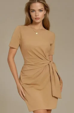 Mixed Brands - Dress 1541 - Taupe